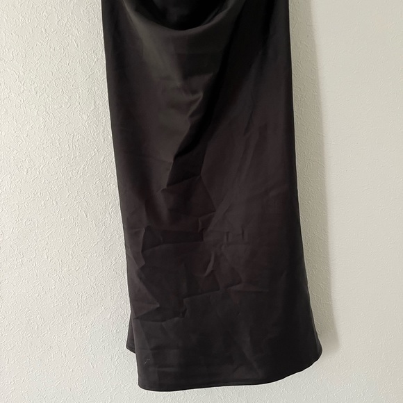 Dynamite Black Mini Slip Dress - Picture 3 of 6